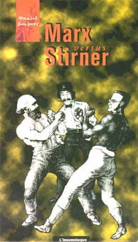 Buchtitelseite Daniel Joubert, Marx versus Stirner